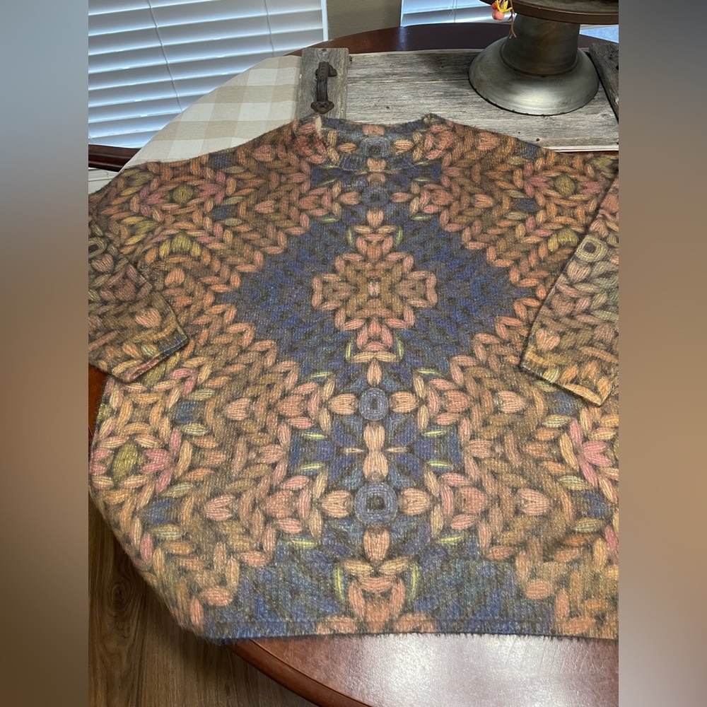 Yesno sweater wool blend oversized boho